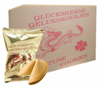 Glückskekse 1.63kg  (L), 250Stk. in einem Karton