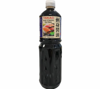 Sushi & Sashimi Soy Sauce (TAKAO), 12 x 1000g